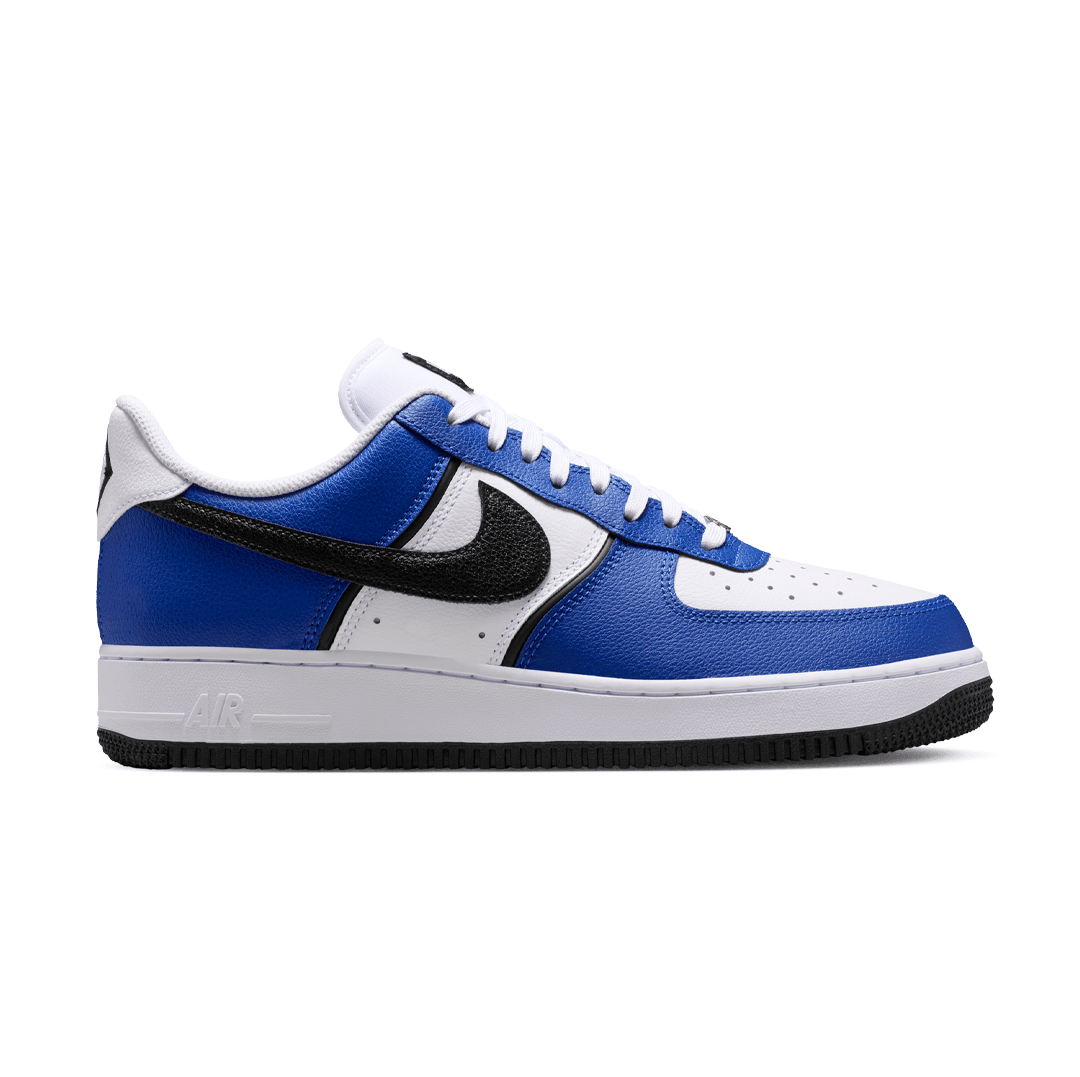 Nike AIR FORCE 1 '07 LV8 OLD ROYAL/BLACK-WHITE-METALLIC SILVER