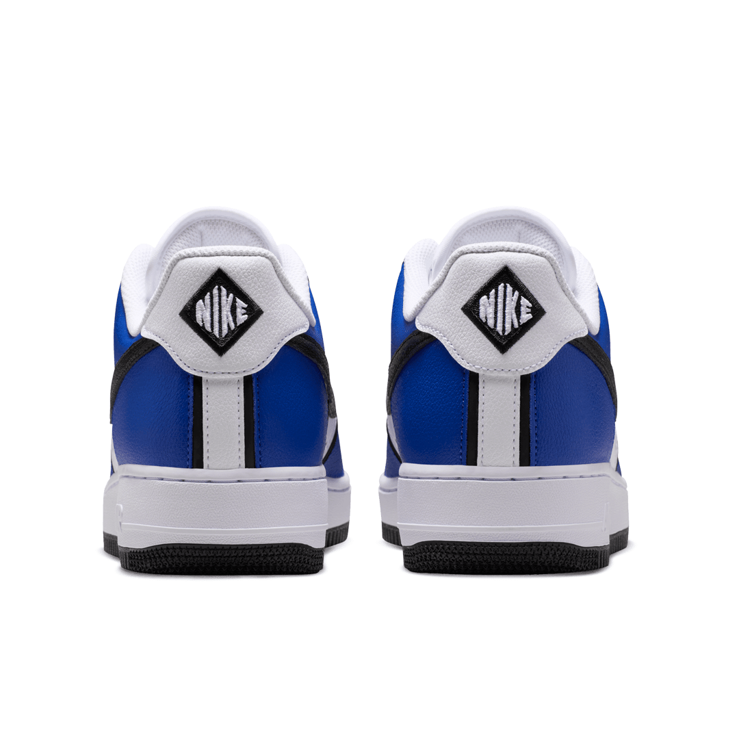Nike AIR FORCE 1 '07 LV8 OLD ROYAL/BLACK-WHITE-METALLIC SILVER