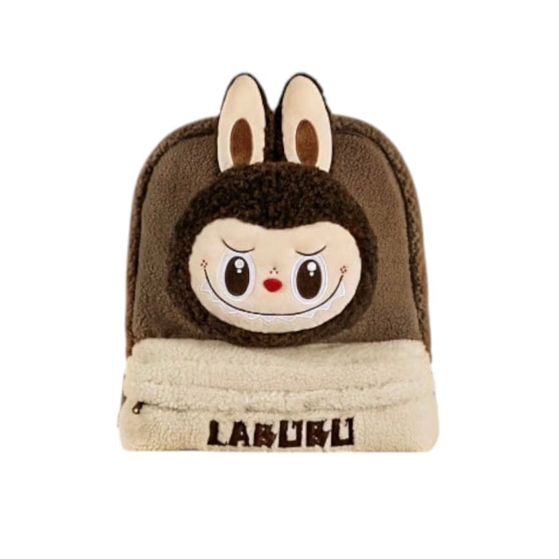 Pop Mart The Monsters Labubu Classic Bag Series Fleece Backpack