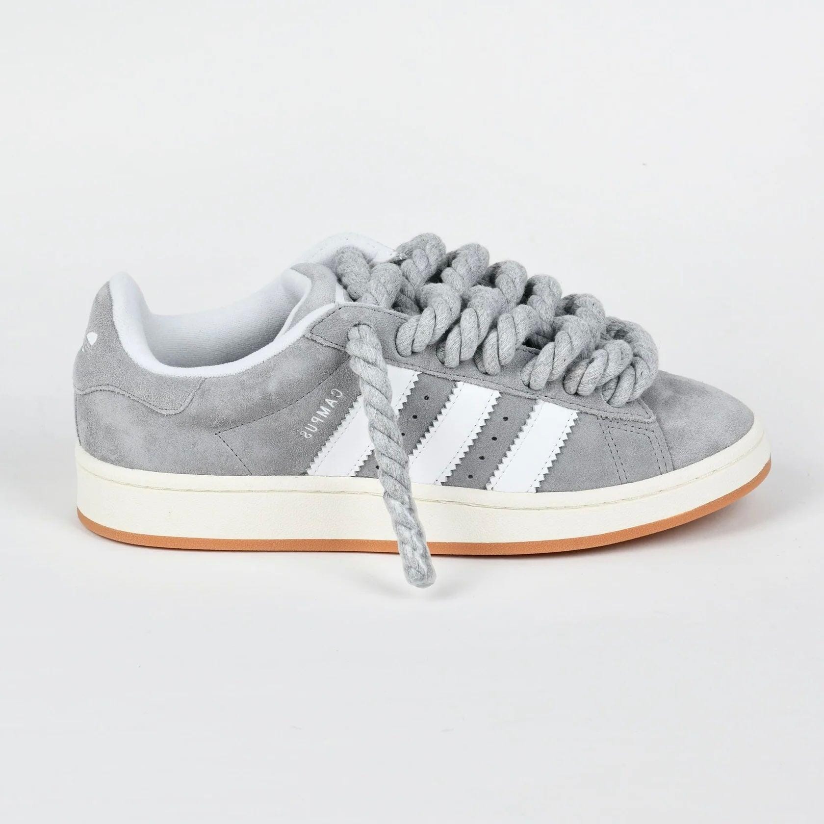adidas Grey Adidas Campus 00 Rope Laces Custom Grey