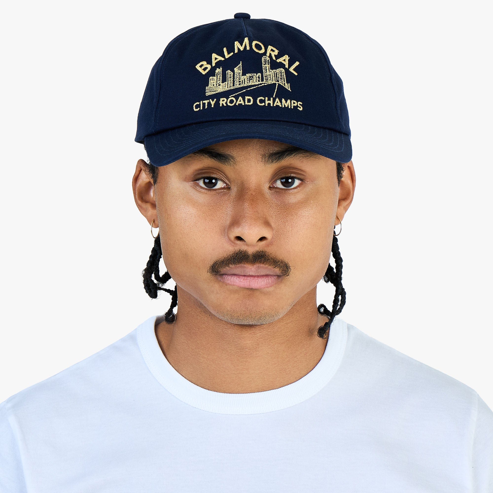 Balmoral Skyline 5-Panel Hat / Navy