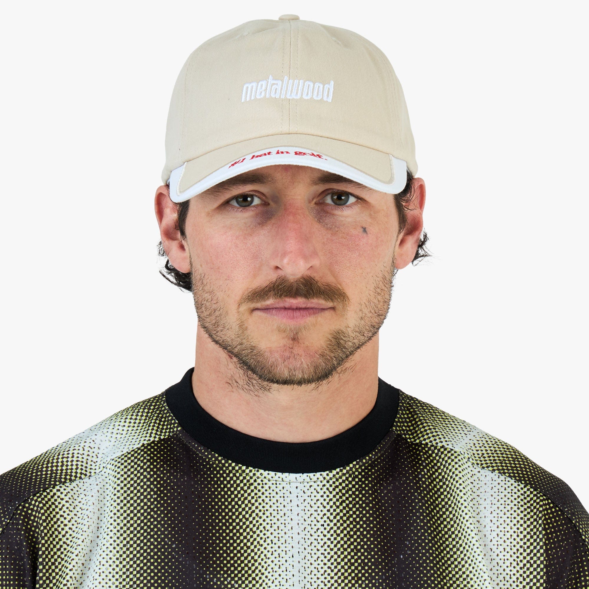 Metalwood Number One Dad Hat / Bone