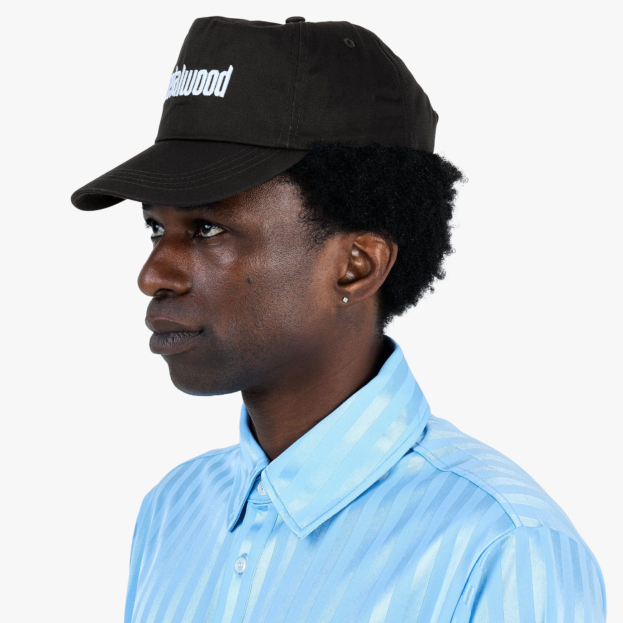 Metalwood Metal Logo 5-Panel Hat / Black