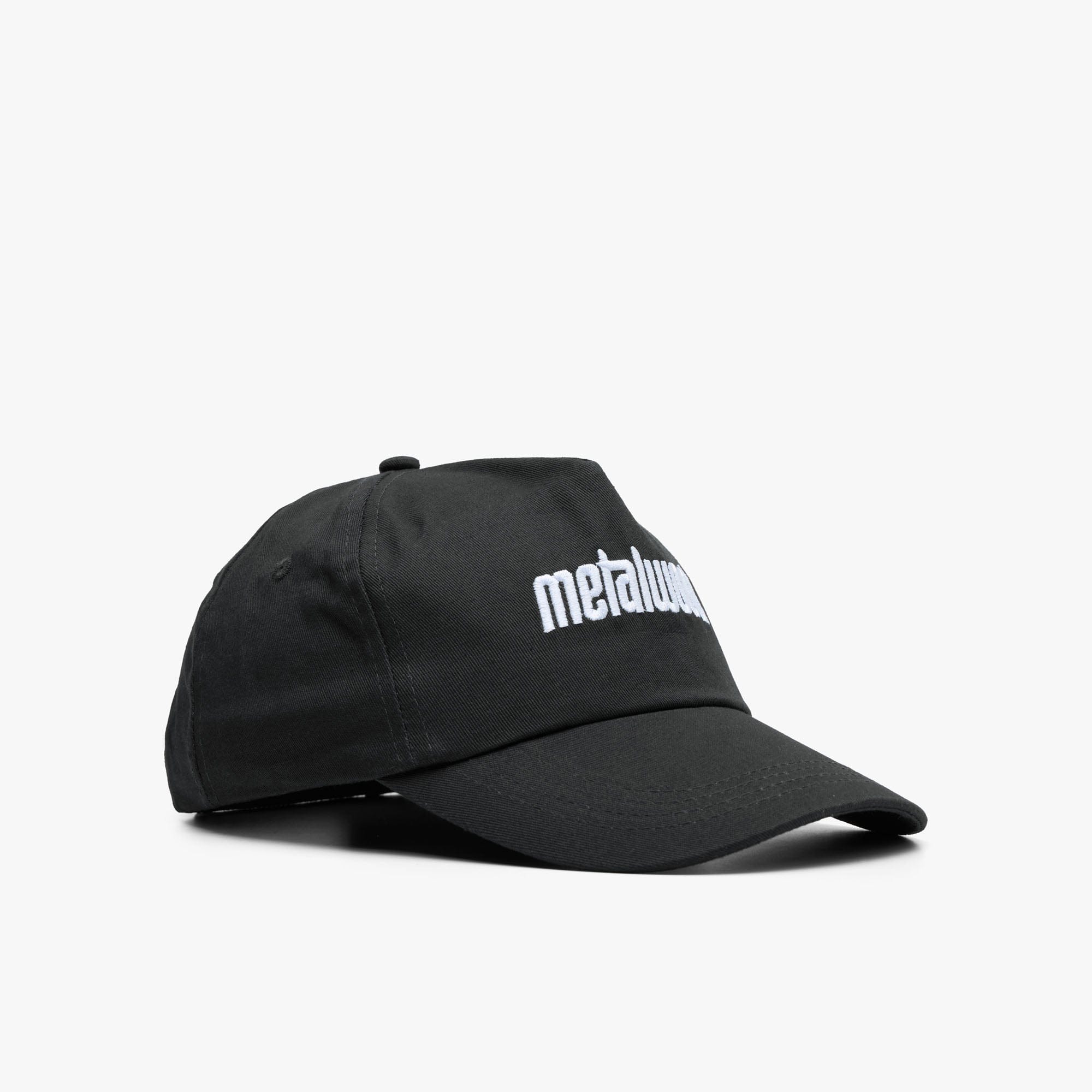 Metalwood Metal Logo 5-Panel Hat / Black