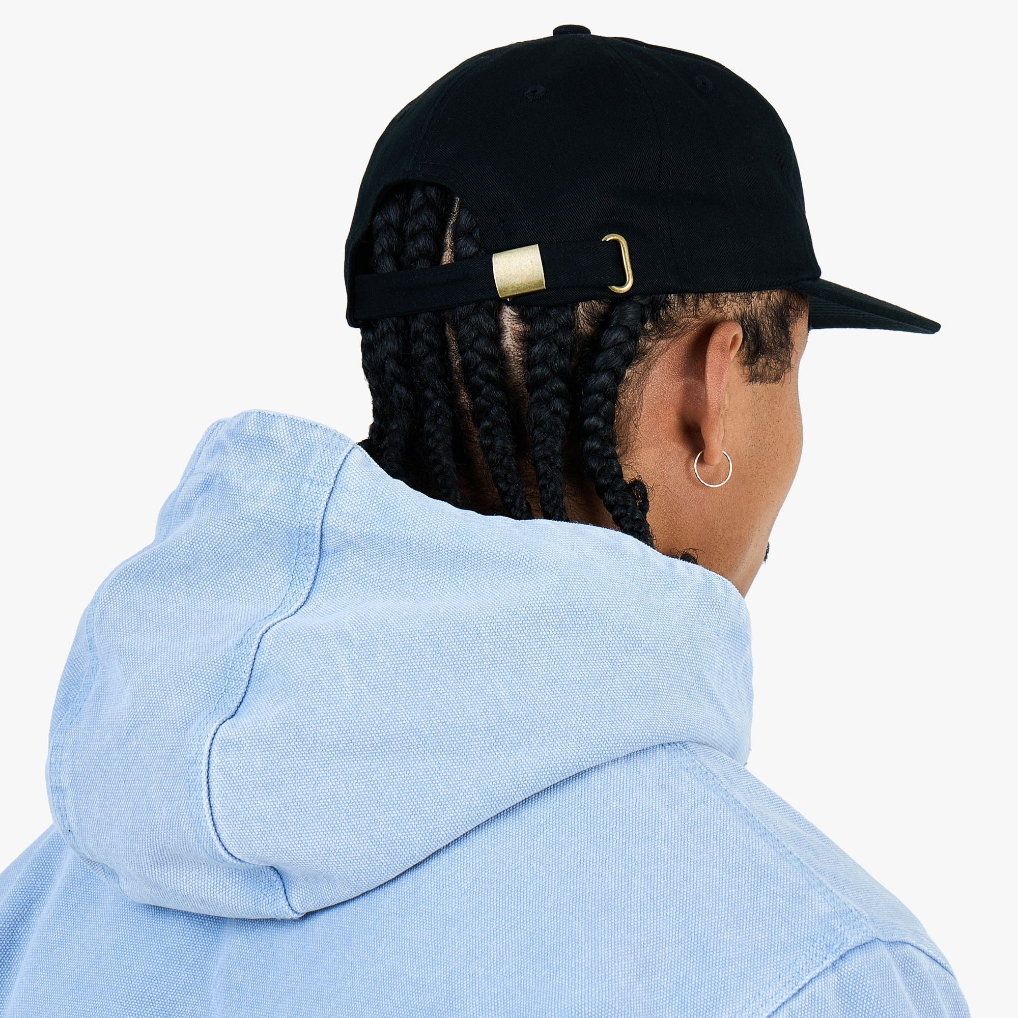 Brother Brother Flower Kine Medallion Cap / Black