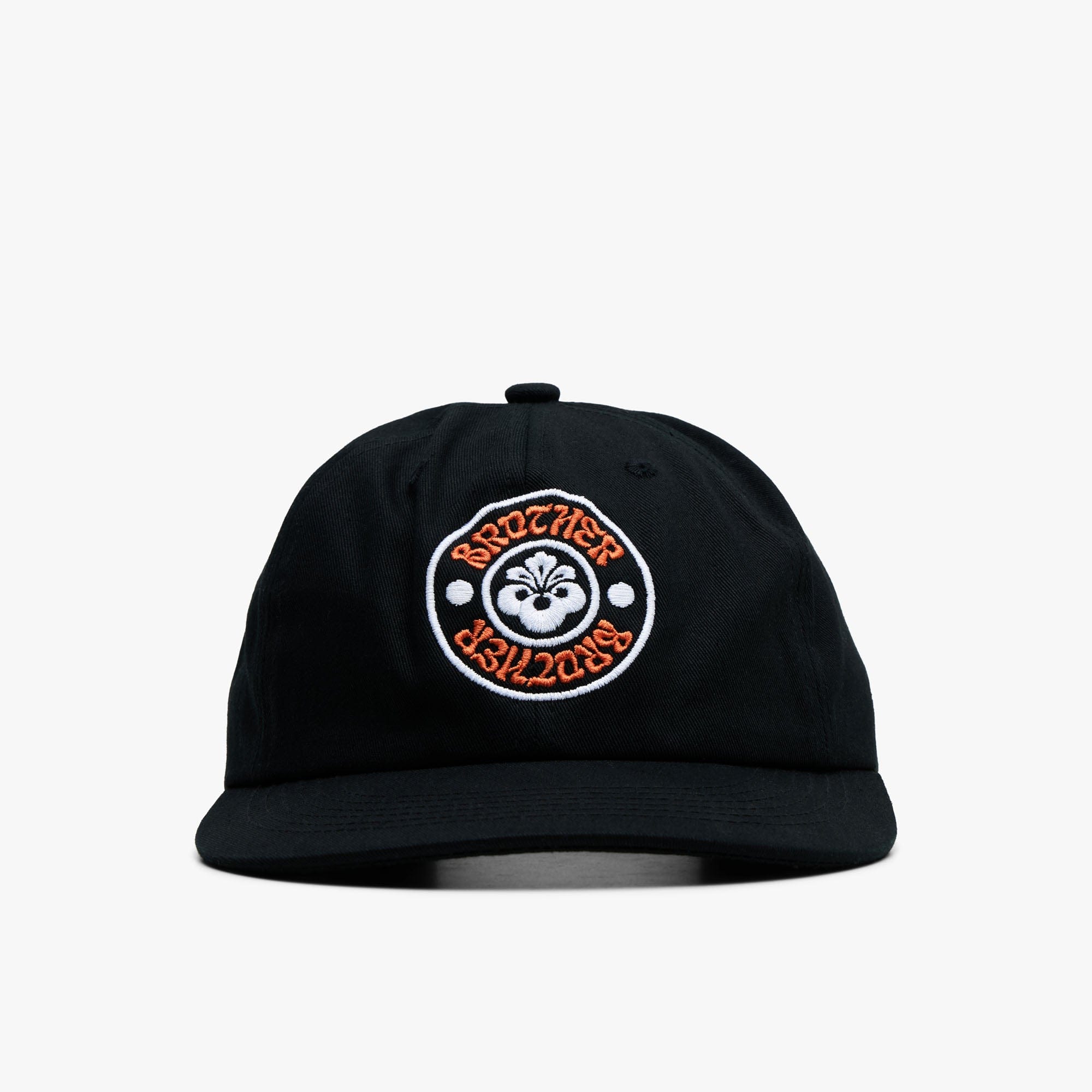 Brother Brother Flower Kine Medallion Cap / Black