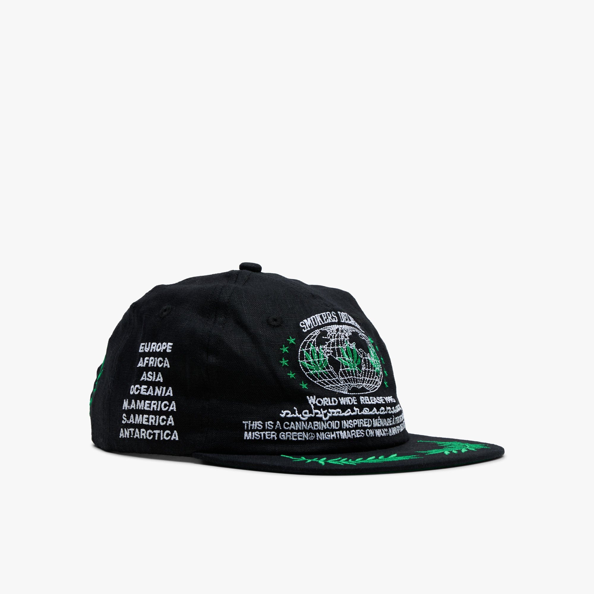 Mister Green Worldwide Cap / Black