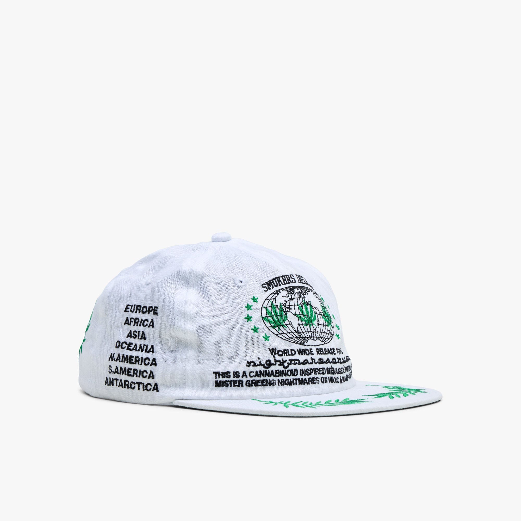 Mister Green Worldwide Cap / White