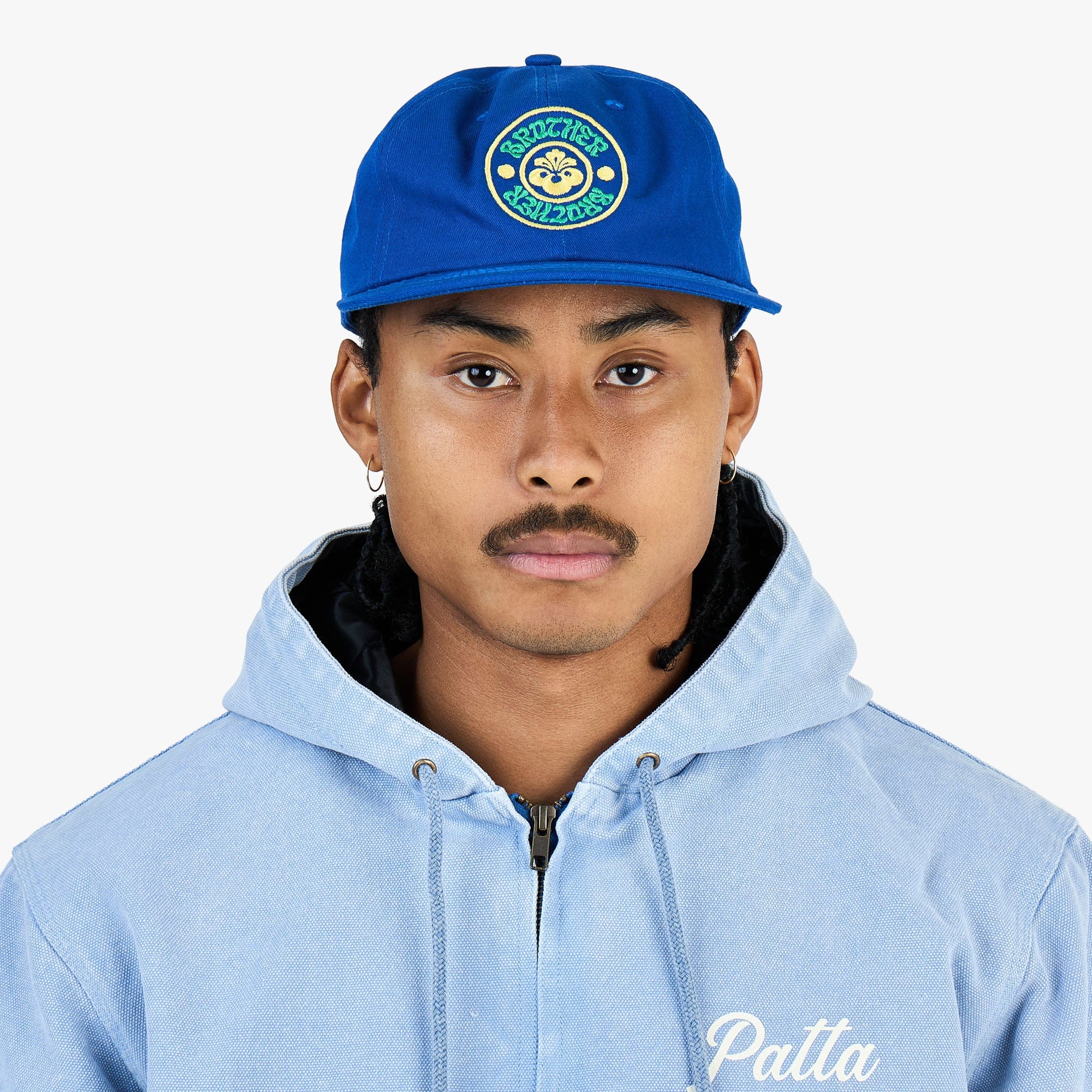 Brother Brother Flower Kine Medallion Cap / Royal