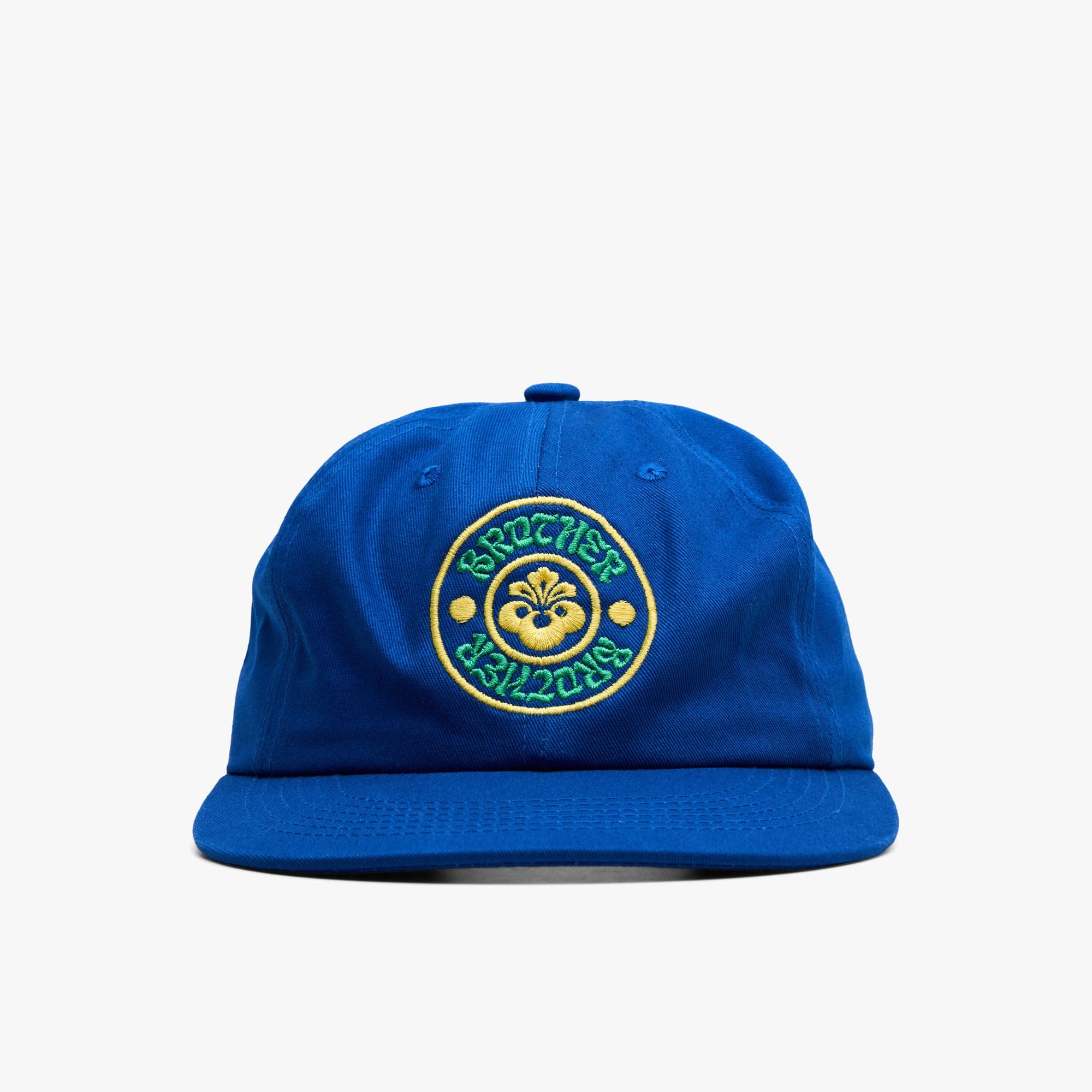 Brother Brother Flower Kine Medallion Cap / Royal