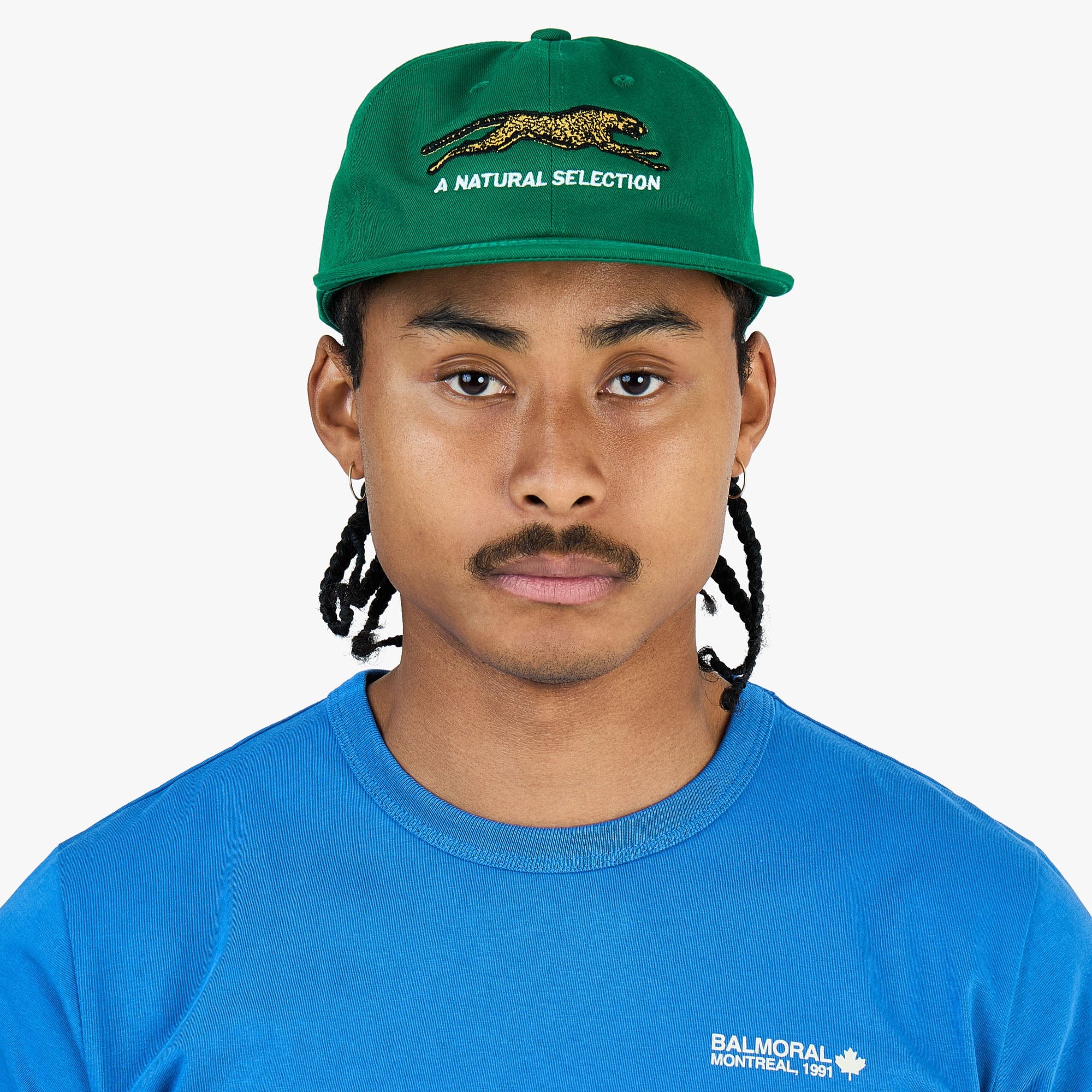 Brother Brother Natural Technicolor Selection Cap / Pine Green