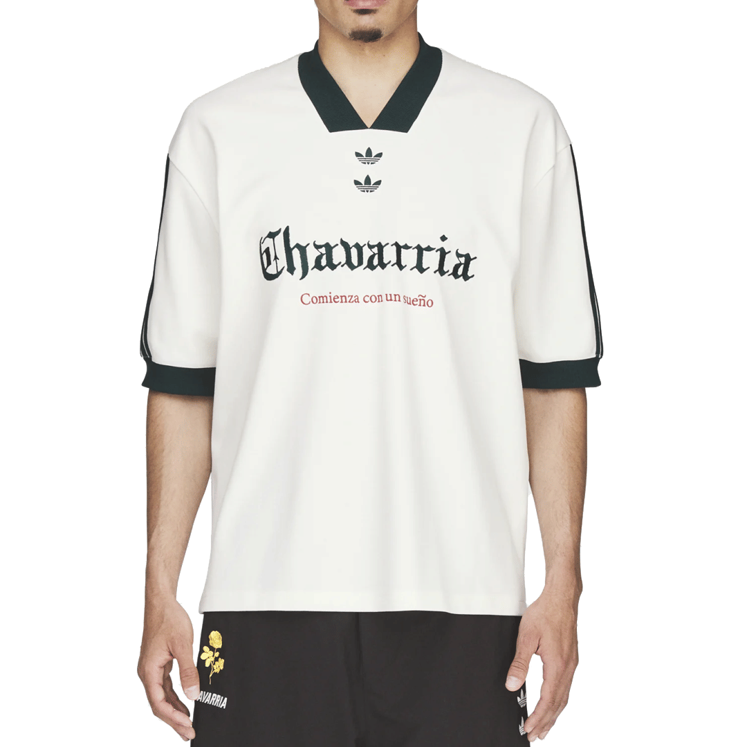adidas CHAVARRIA SOCCER TEE WHITE