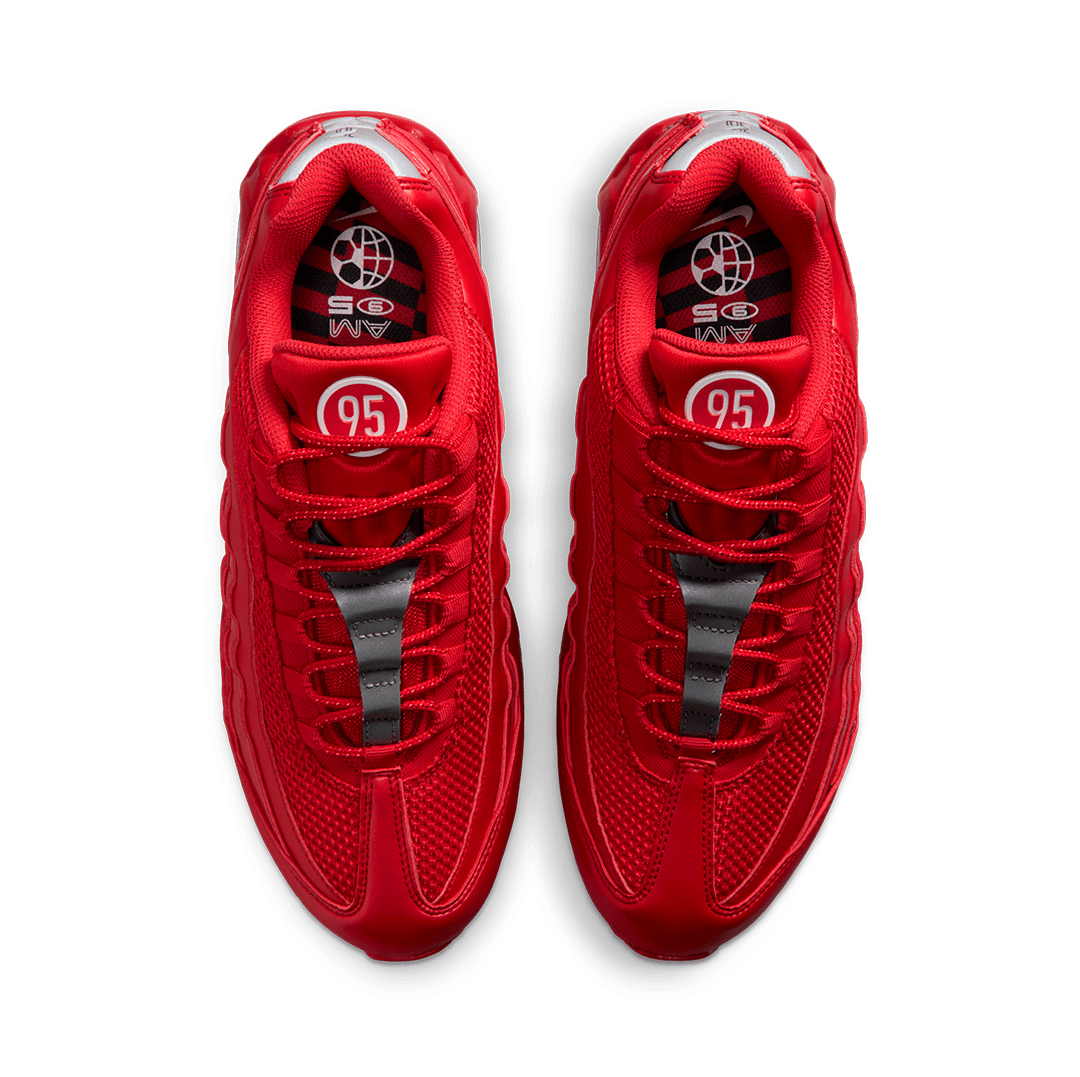 Nike AIR MAX 95 BIG BUBBLE UNIVERSITY RED