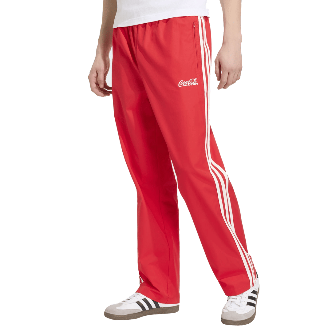 adidas COCA-COLA CLASSIC SPORT FIREBIRD TRACK PANTS VIVID RED