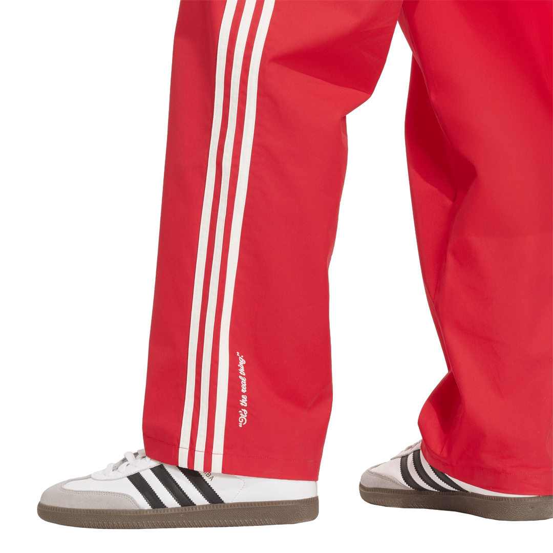 adidas COCA-COLA CLASSIC SPORT FIREBIRD TRACK PANTS VIVID RED