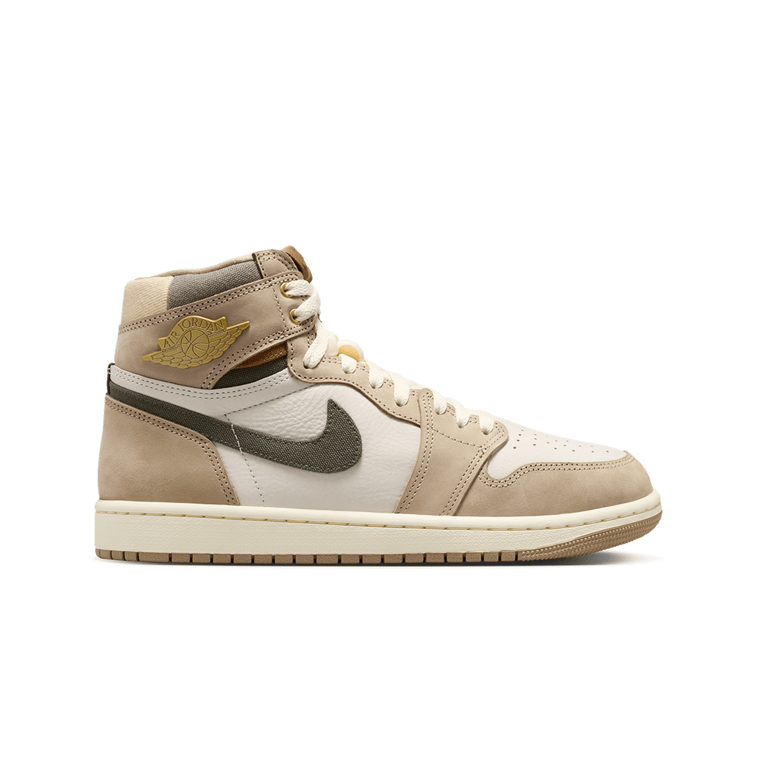 Air Jordan WOMEN'S AIR JORDAN 1 HIGH OG "KHAKI" MULTI-COLOR / SAIL