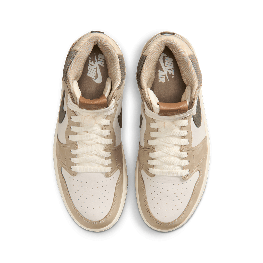 Air Jordan WOMEN'S AIR JORDAN 1 HIGH OG "KHAKI" MULTI-COLOR / SAIL