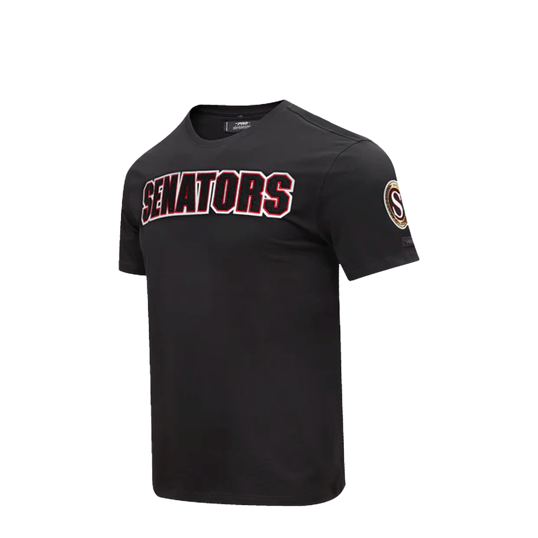 PRO STANDARD OTTAWA SENATORS CLASSIC TEE BLACK