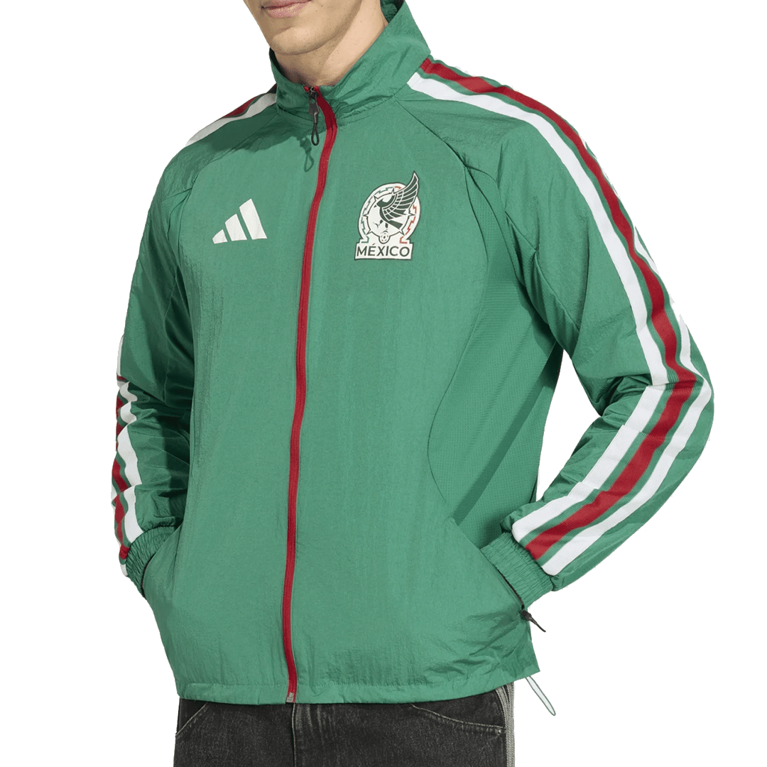 adidas MEXICO HOME ANTHEM JACKET GREEN
