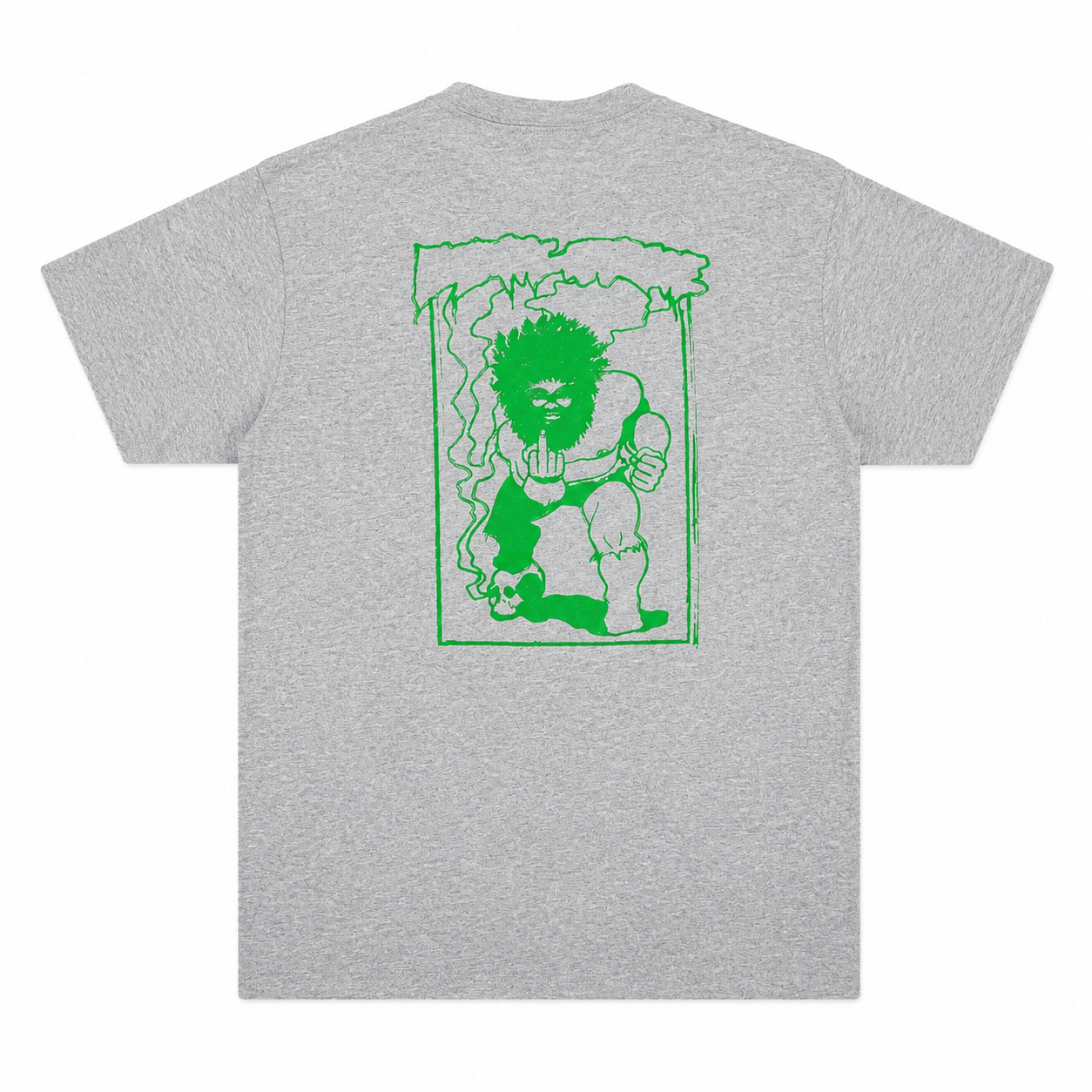 FUCKING AWESOME INSANE-O TEE ASH HEATHER