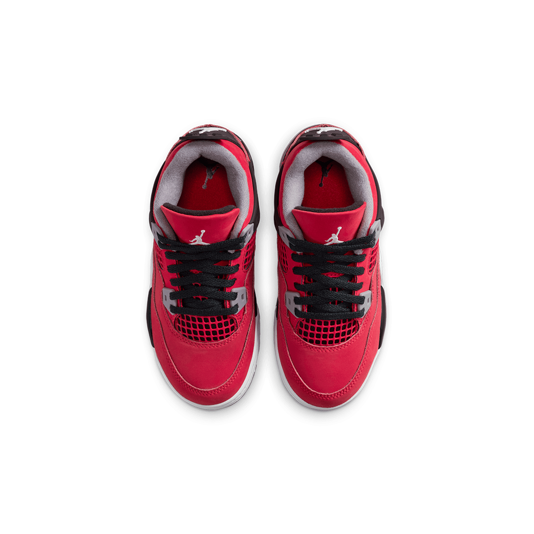 Air Jordan JORDAN 4 RETRO (PS) FIRE RED / WHITE "TORO"