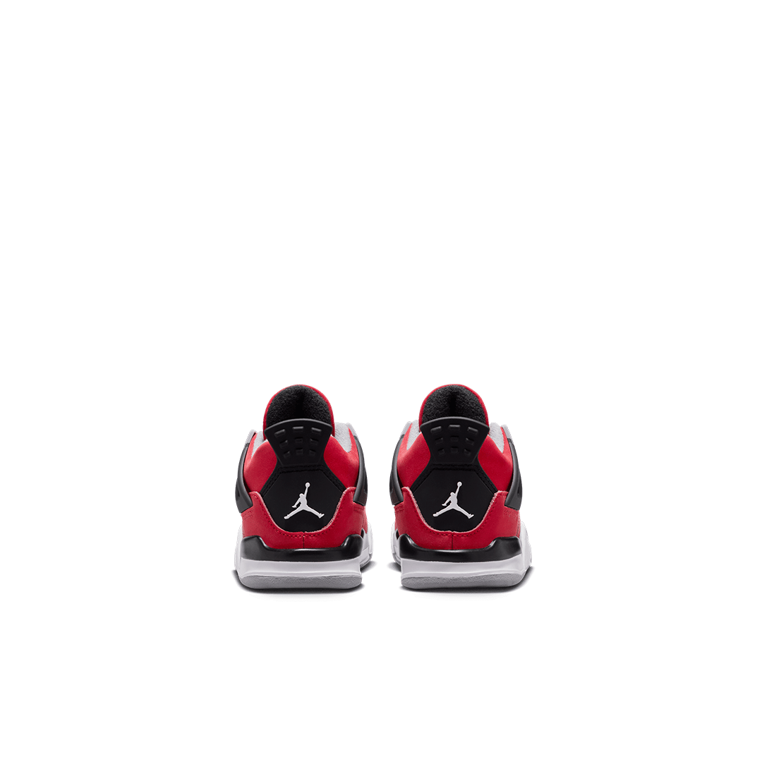 Nike JORDAN 4 RETRO (TD) FIRE RED / WHITE "TORO"