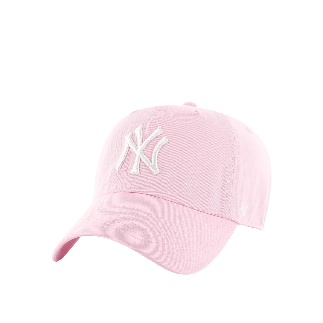 47 BRAND NEW YORK YANKEES CLEAN UP CAP PINK