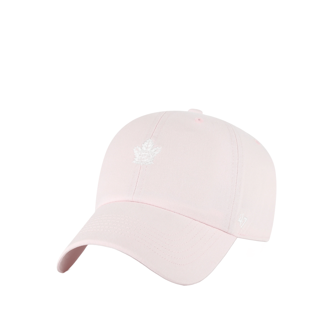 47 BRAND WOMEN'S TORONTO MAPLE LEAFS GELATO BASE RUNNER '47 CLEAN UP HAT LIGHT PINK