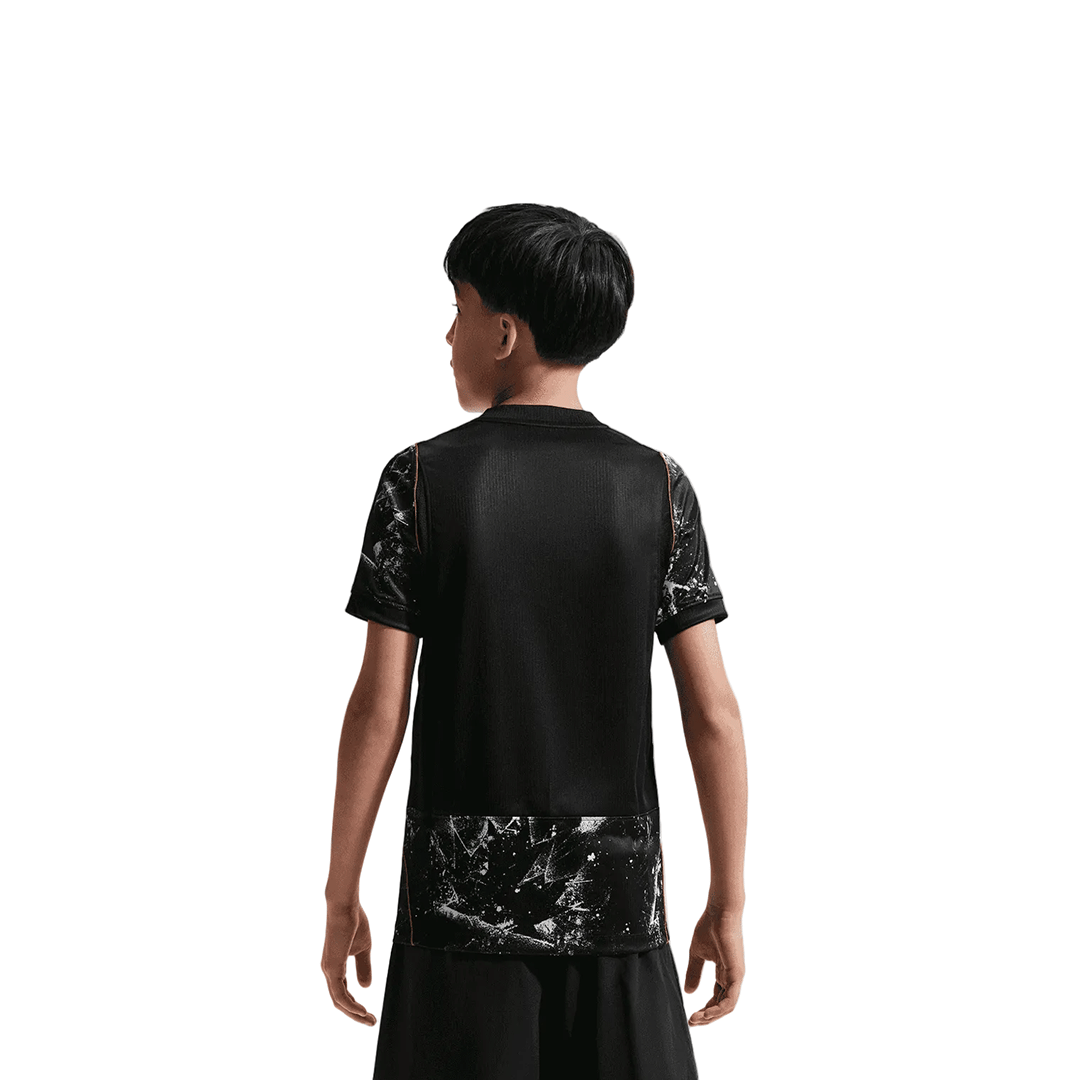 Nike KIDS' CANADA 2026 STADIUM AWAY T-SHIRT BLACK