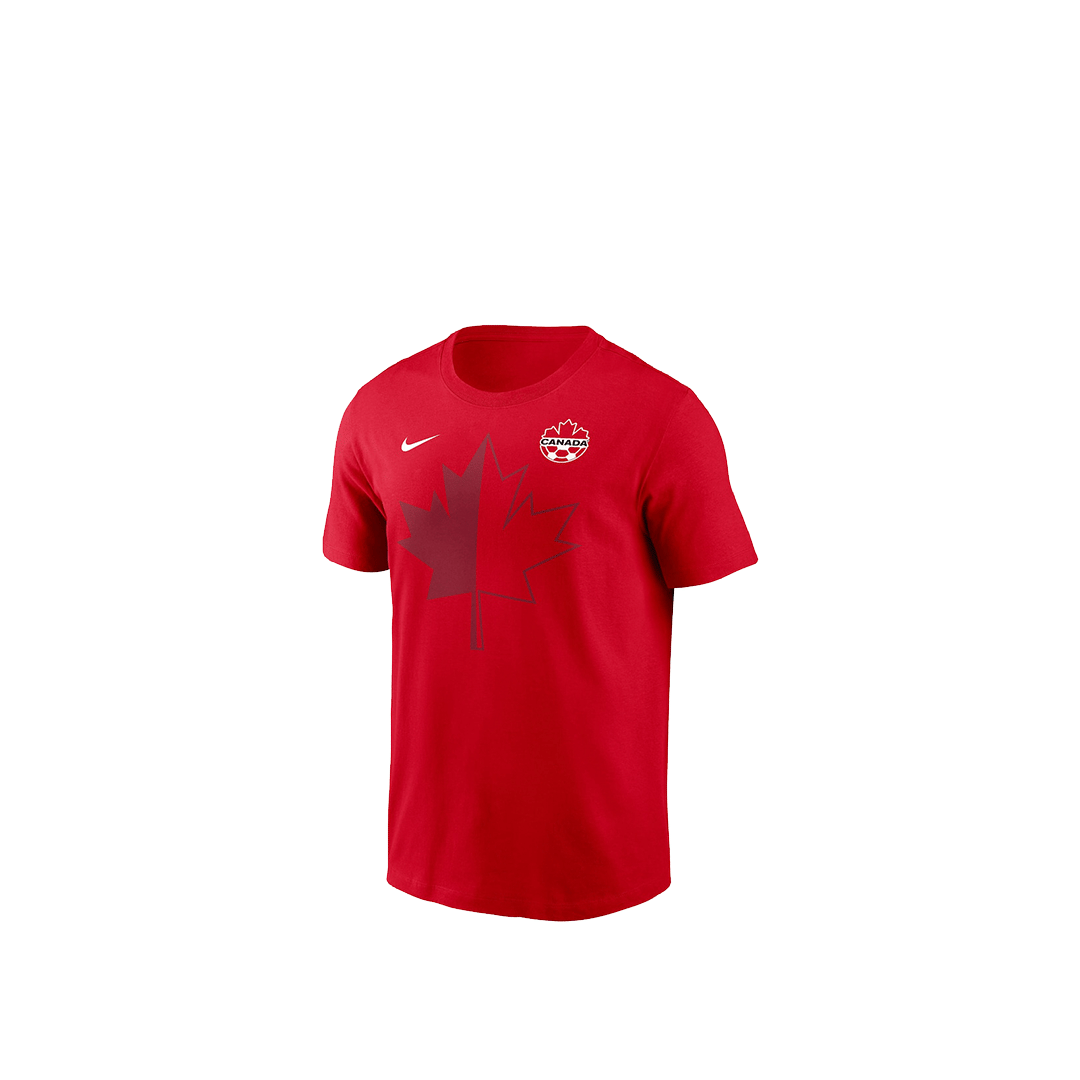 Nike KIDS' CANADA SHORT SLEEVE T-SHIRT UNIVERSITY RED