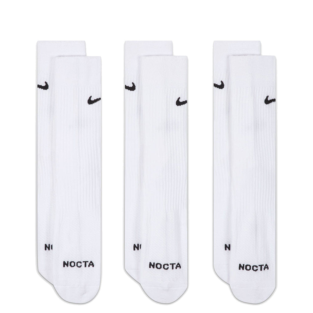Nike NOCTA CREW SOCKS WHITE (3 PAIRS)