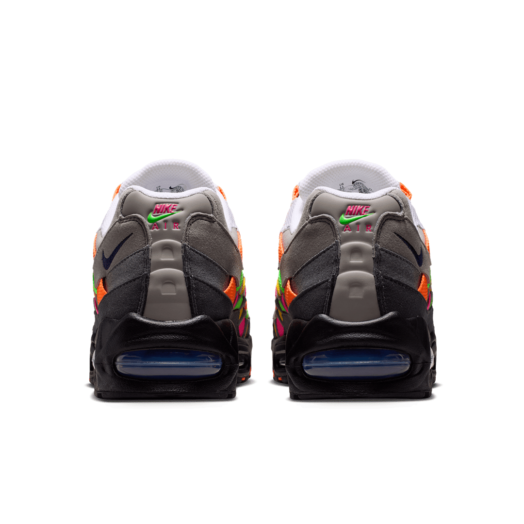 Nike AIR MAX 95 BIG BUBBLE WOVEN WHITE / PURPLE DYNASTY