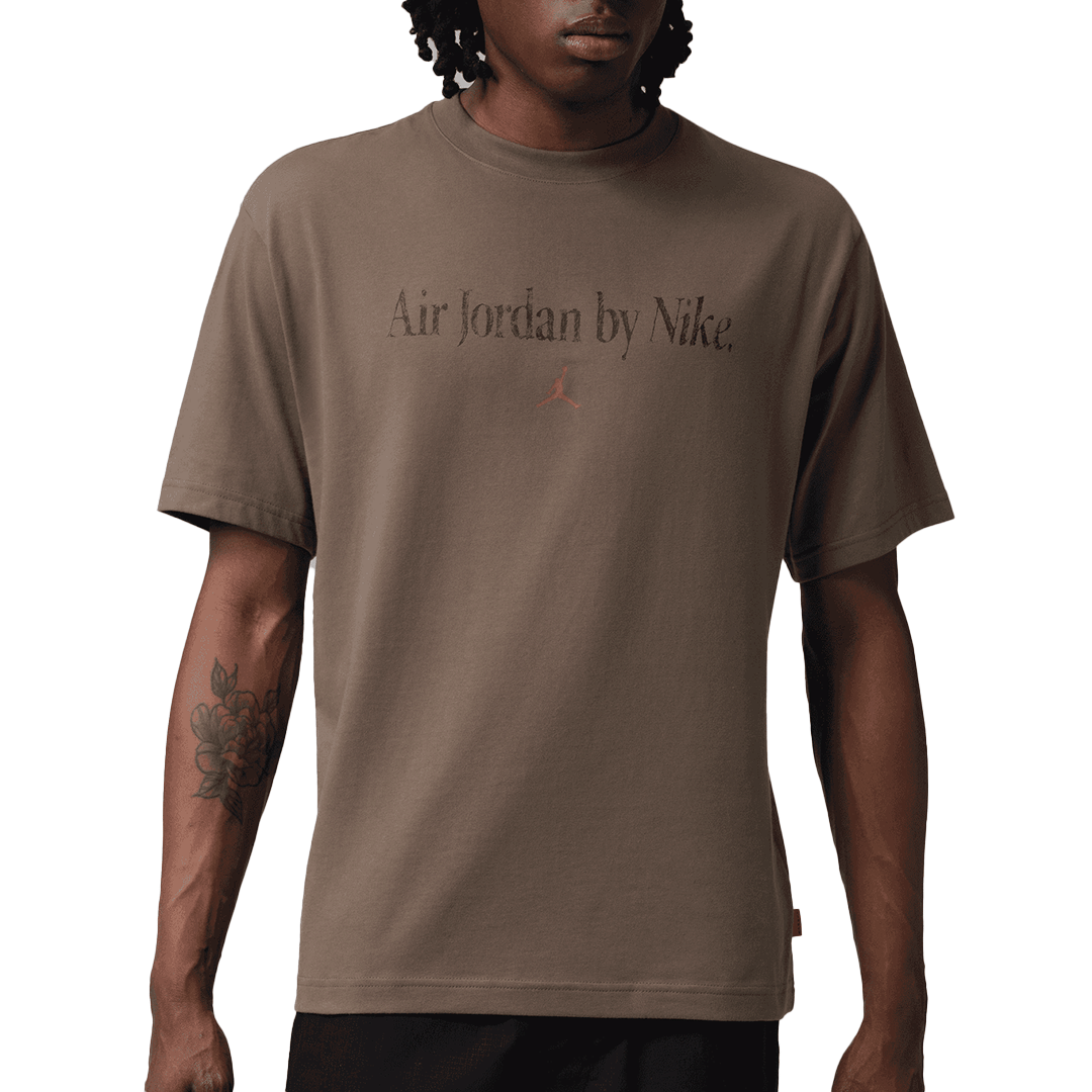 Air Jordan BROOKLYN AIR JORDAN T-SHIRT BROWN PALOMINO
