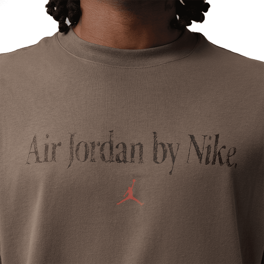Air Jordan BROOKLYN AIR JORDAN T-SHIRT BROWN PALOMINO