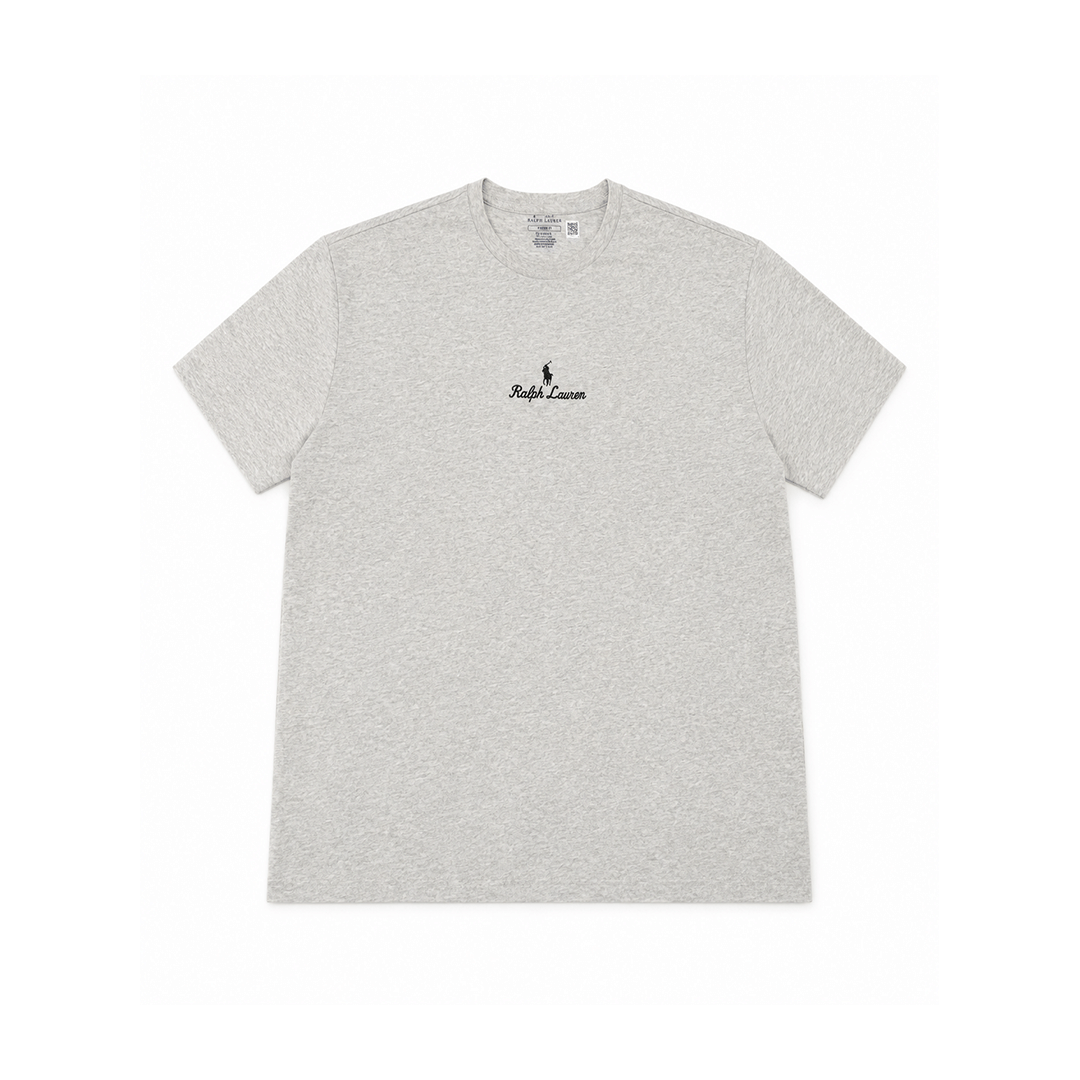 Polo Ralph Lauren CLASSIC FIT LOGO JERSEY T-SHIRT GREY HEATHER