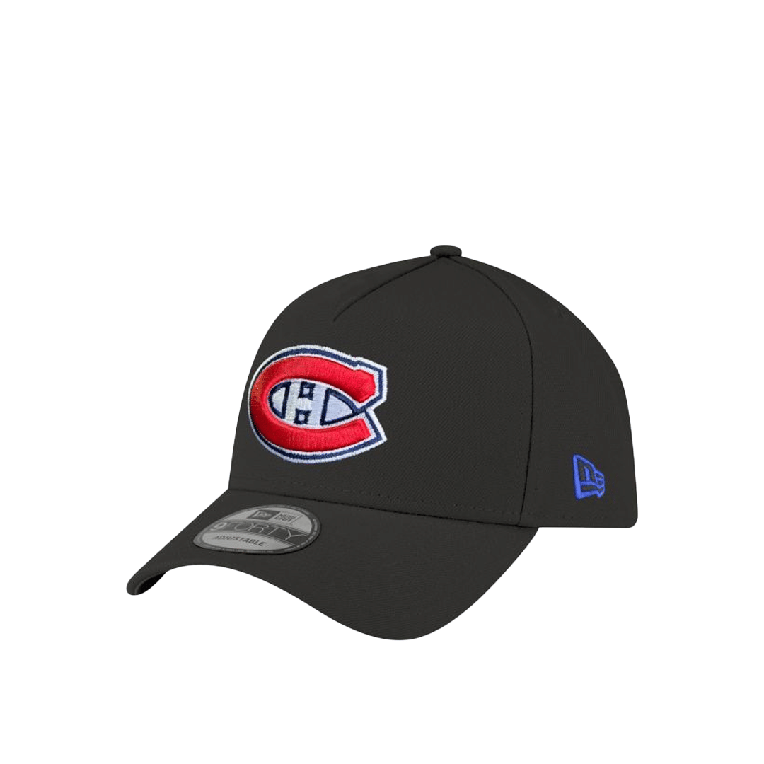 New Era MONTREAL CANADIENS NHL 9FORTY A-FRAME CAP BLACK