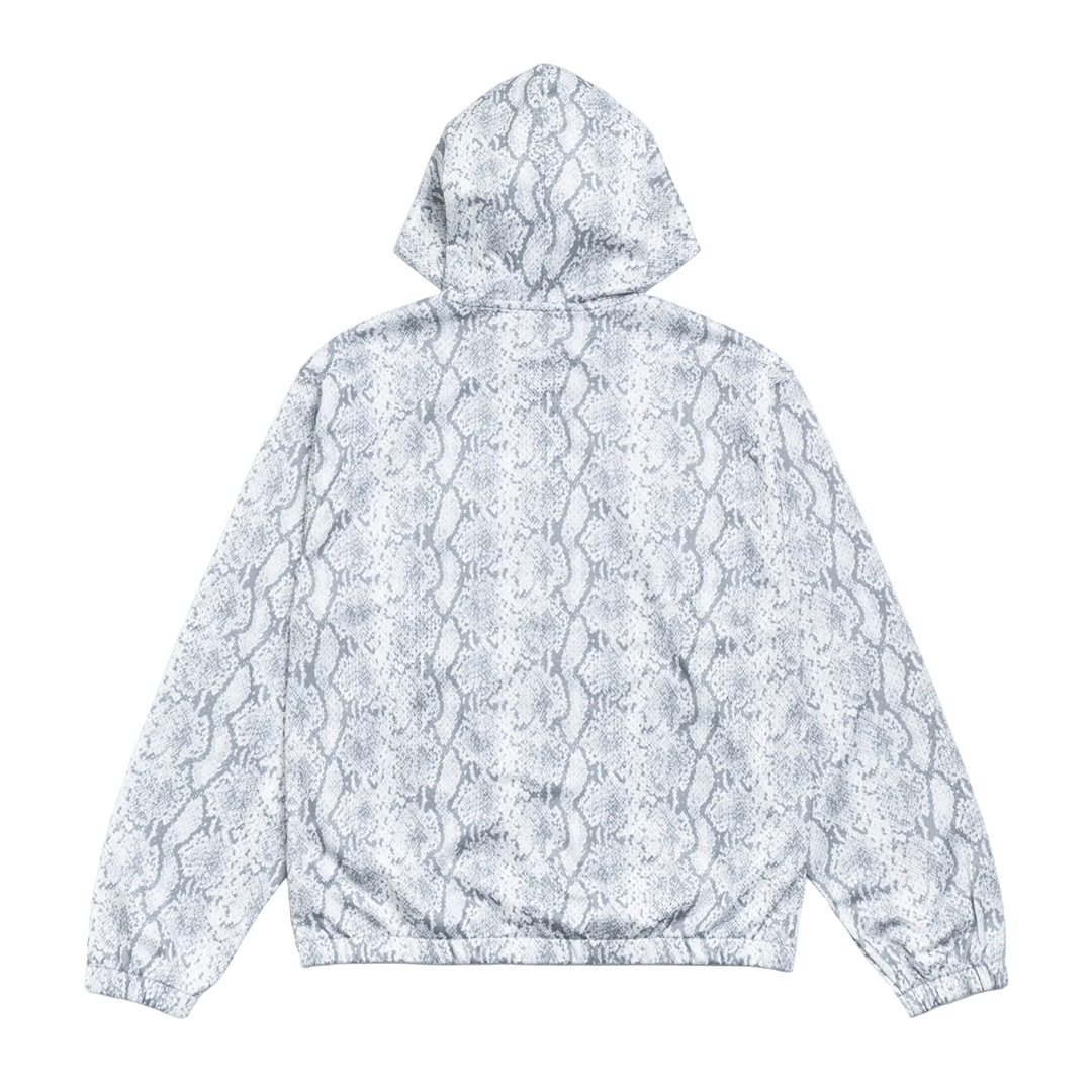 Stussy ATHLETIC MESH ZIP HOODIE SNAKE