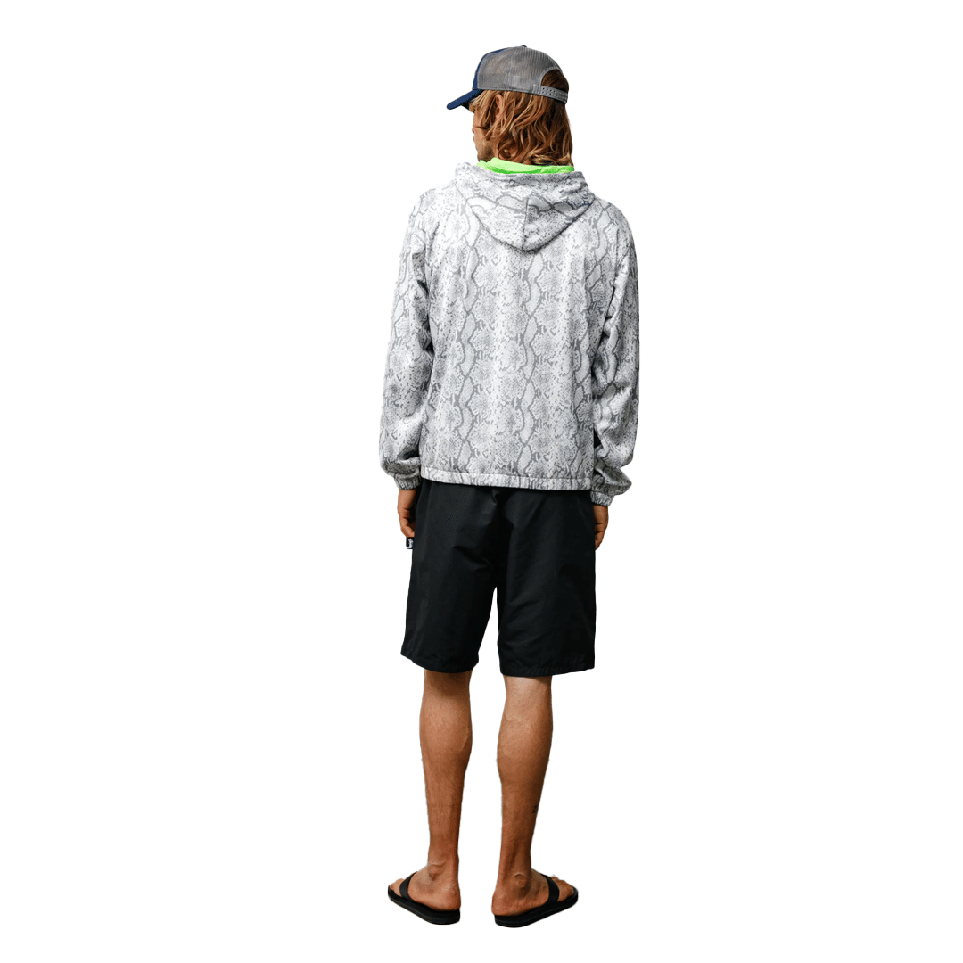 Stussy ATHLETIC MESH ZIP HOODIE SNAKE