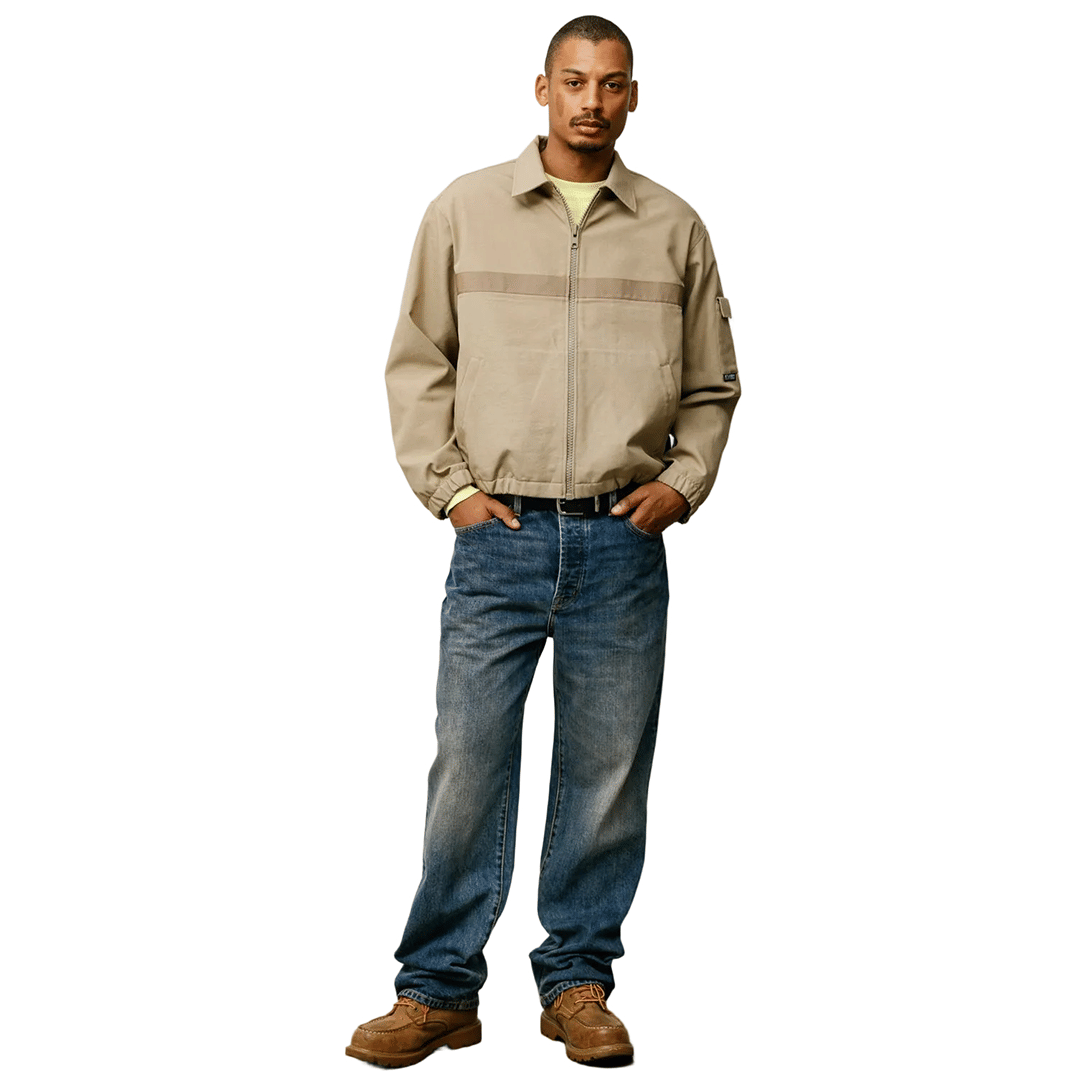 Stussy MECHANIC JACKET KHAKI