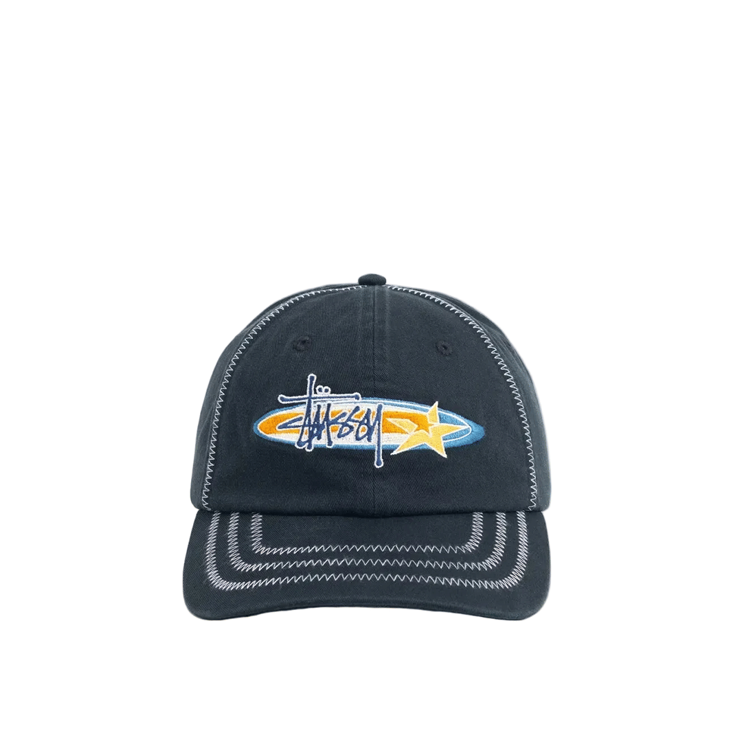Stussy LP OVAL STAR CAP BLACK