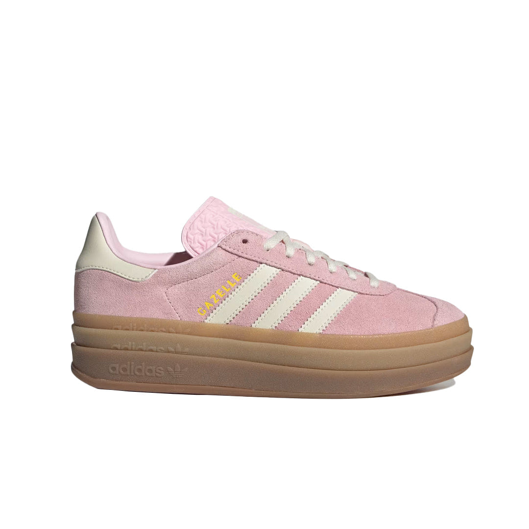 adidas WOMEN'S GAZELLE BOLD SHOES CLEAR PINK