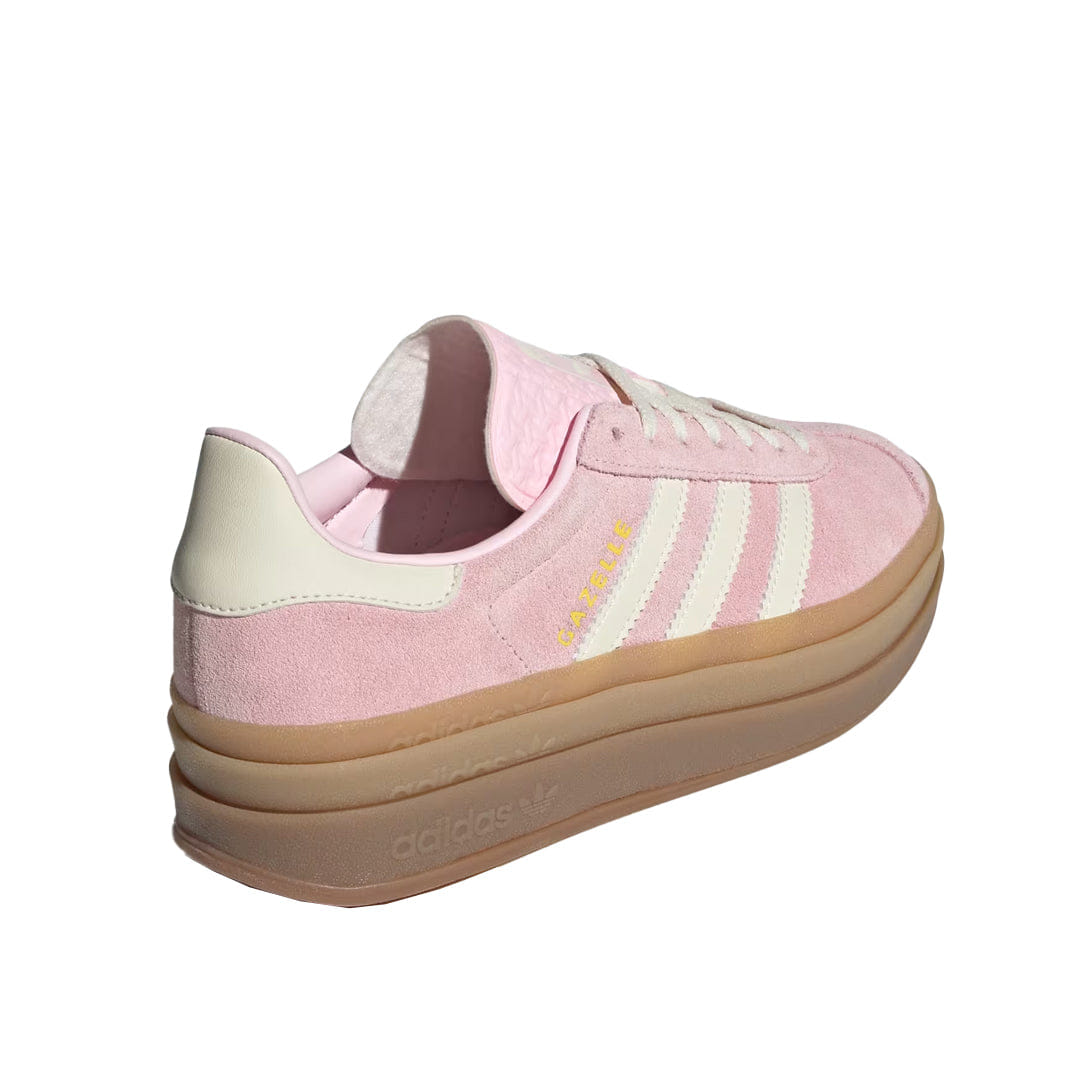 adidas WOMEN'S GAZELLE BOLD SHOES CLEAR PINK