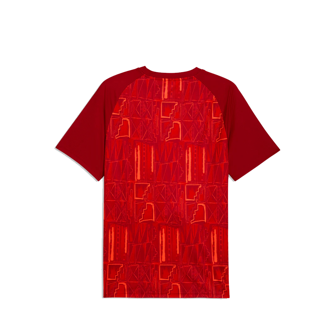 Puma GHANA 2026 WARM UP JERSEY DARK RED