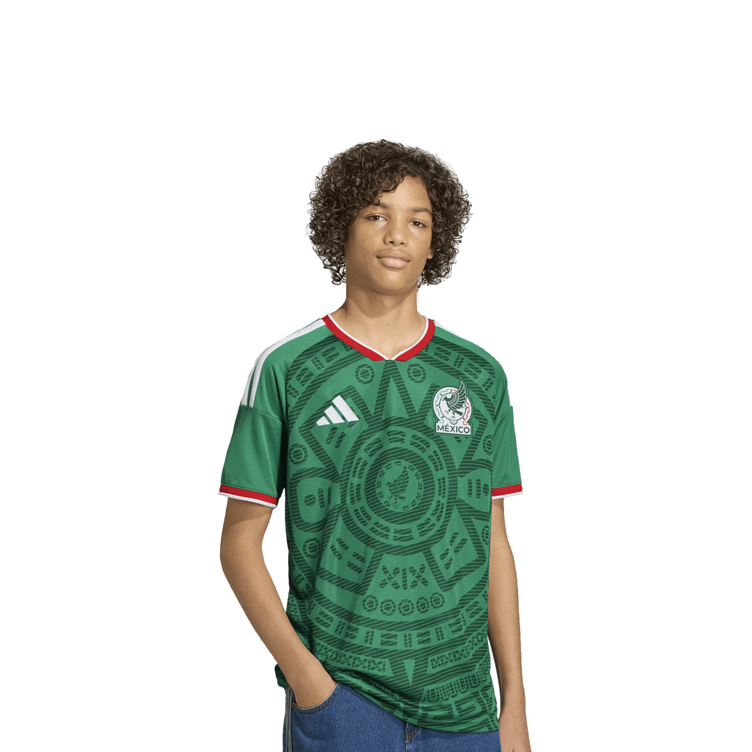 adidas KIDS MEXICO 26 HOME JERSEY GREEN
