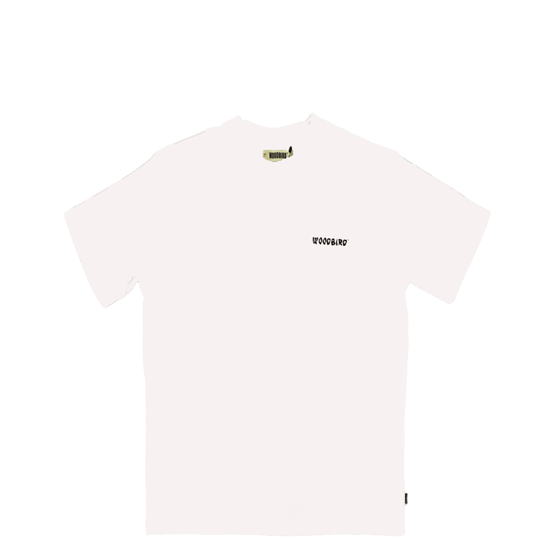 WOODBIRD X THINK EMPIRE MAGAZINE TEE WHITE