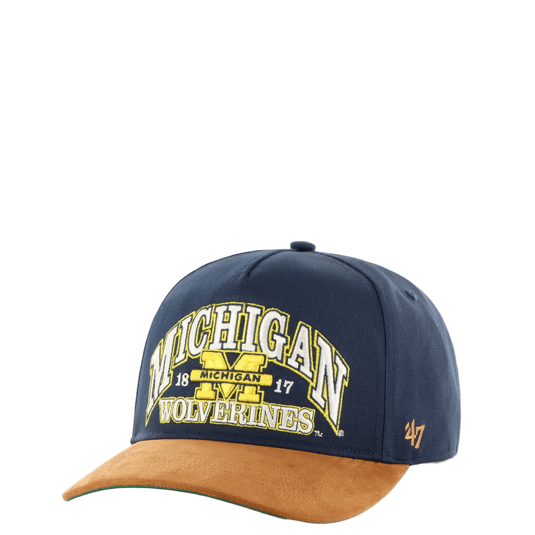 47 BRAND MICHIGAN 1817 WOLVERINES '47 HITCH ADJUSTABLE HAT