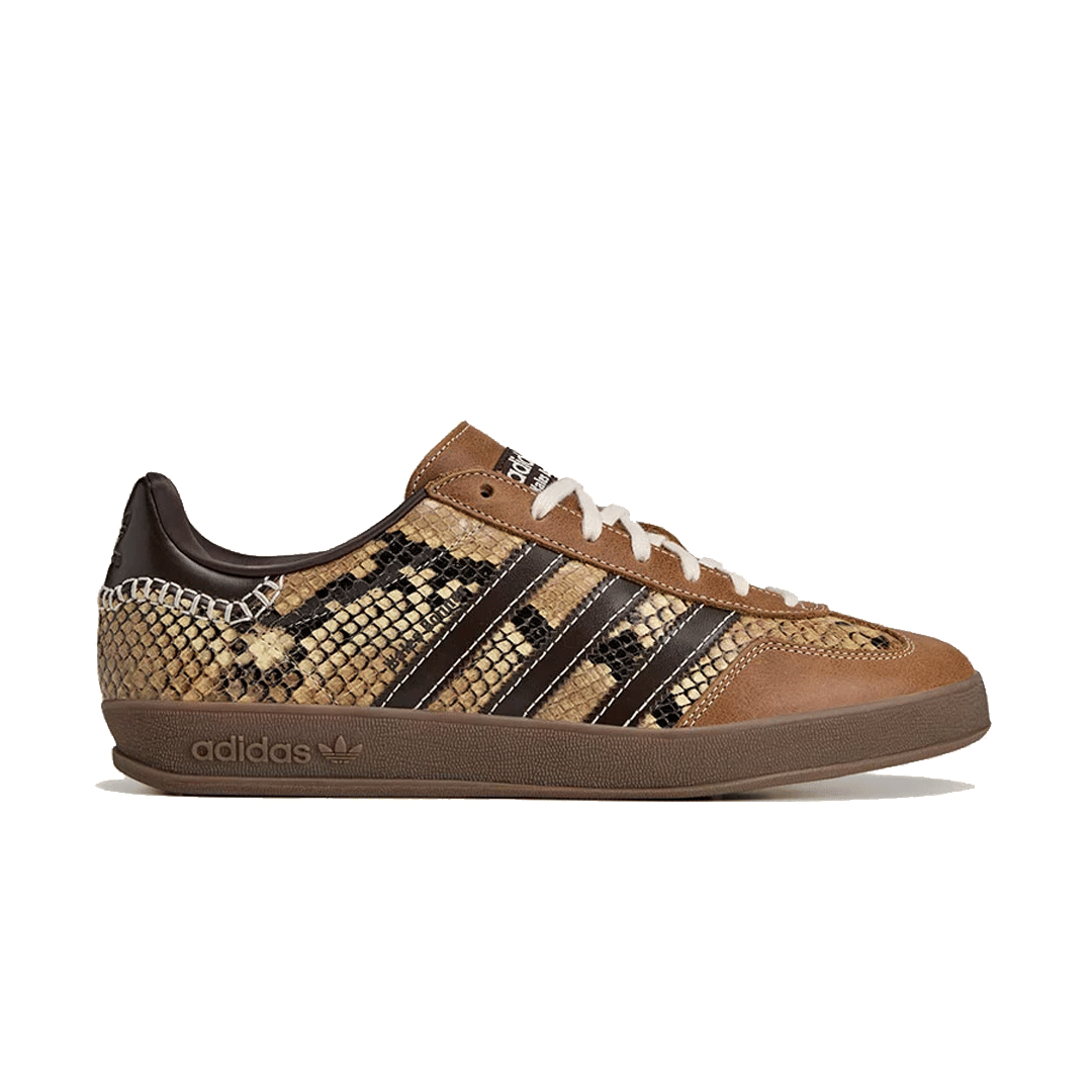 adidas WALES BONNER x ADIDAS GAZELLE INDOOR SHOES SNAKESKIN BROWN