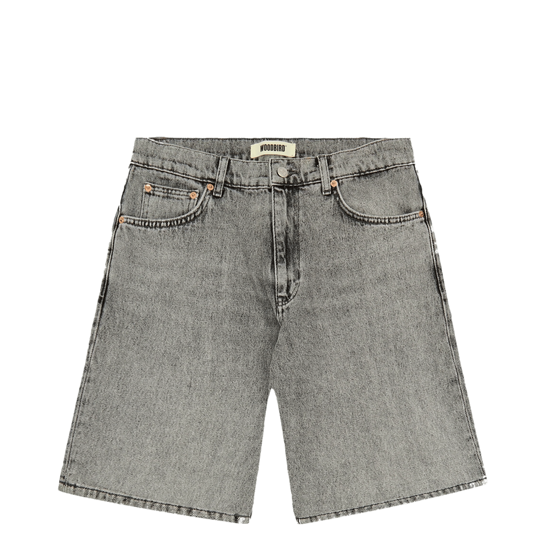 WOODBIRD WBLEROY ASH GREY SHORTS