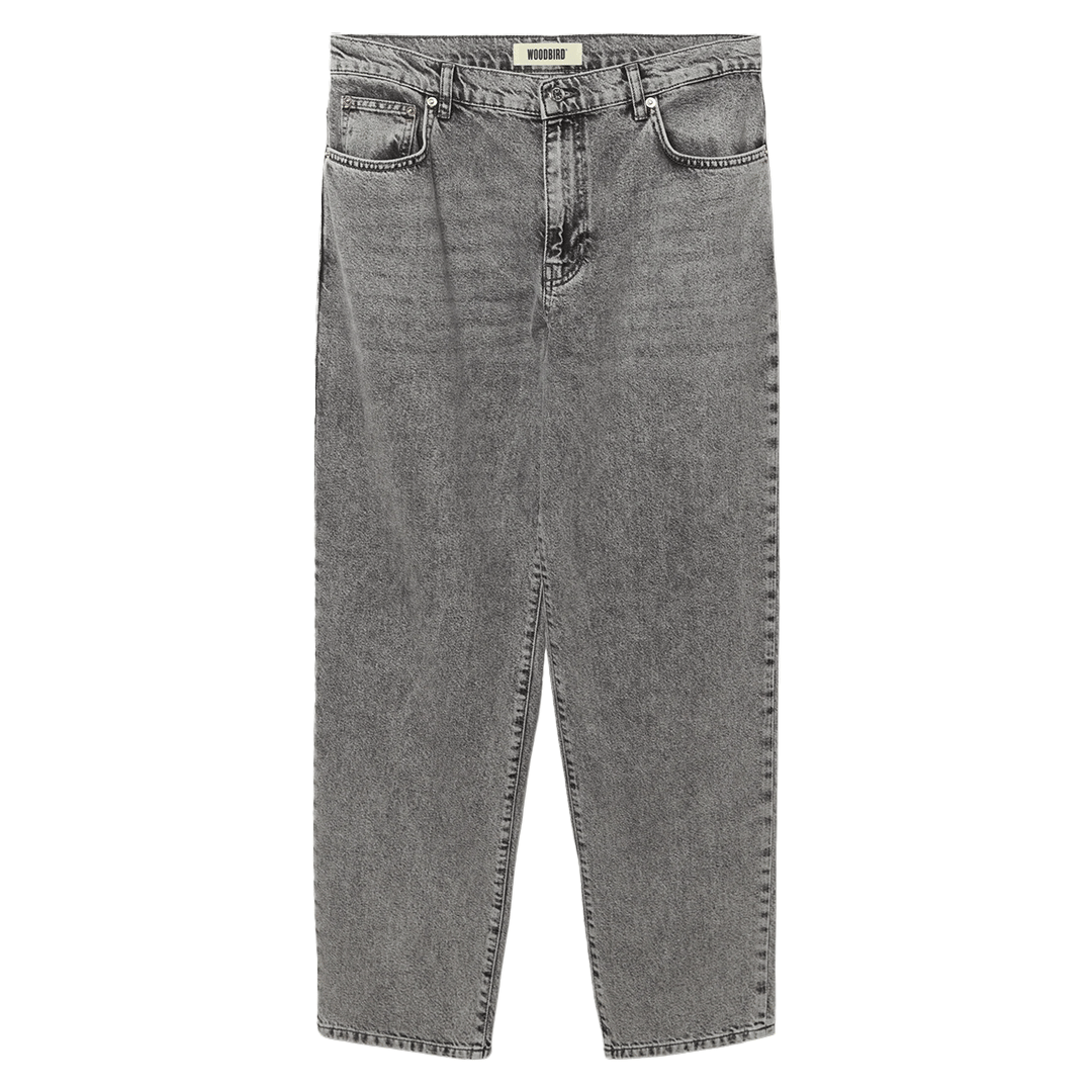 WOODBIRD WBLEROY ASH GREY JEANS