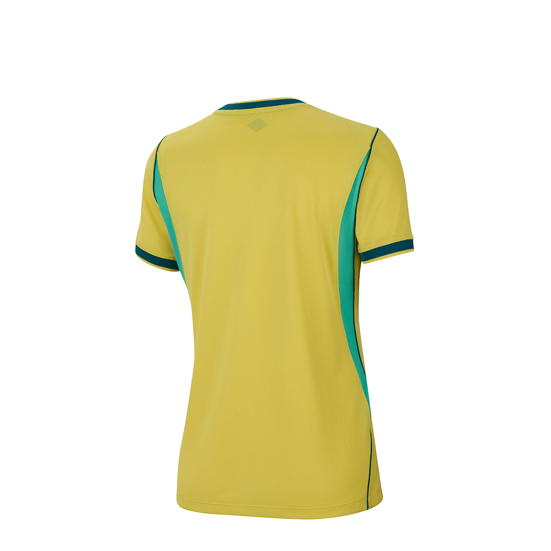 Nike WOMEN'S BRAZIL 2026 STADIUM HOME JERSEY YELLOW CANARY